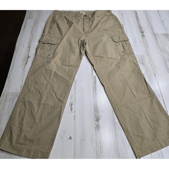 Red Head Brand Co. Other - Red Head Brand Co Mens Tan Ripstop Cargo Pants 40x30 Khaki Outdoor Workwear
